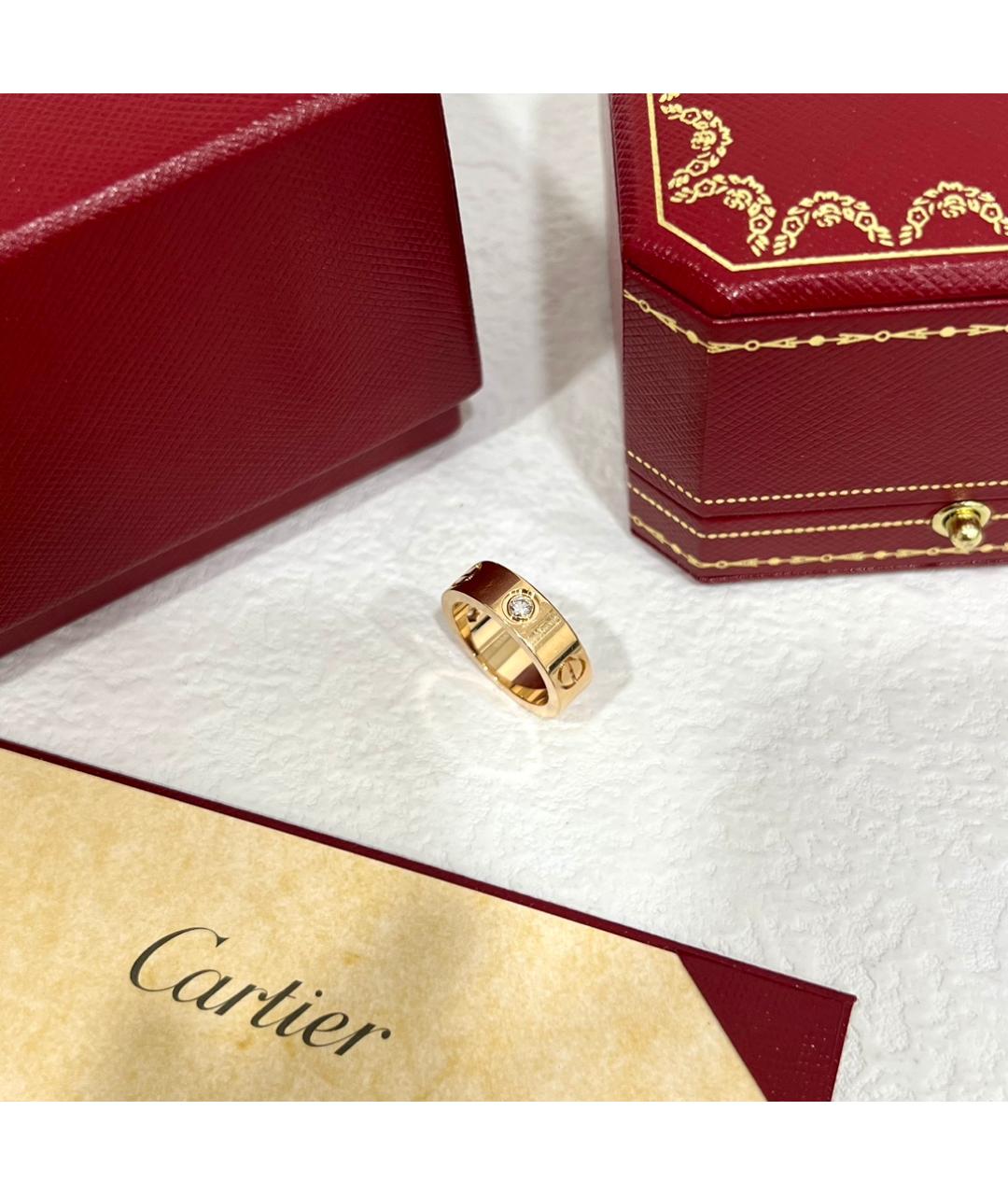 CARTIER Золотое кольцо из розового золота, фото 3