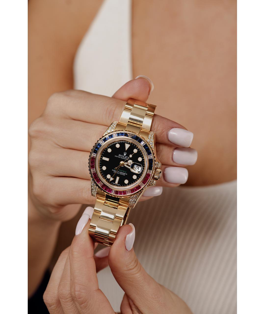 ROLEX Золотые часы из желтого золота, фото 3