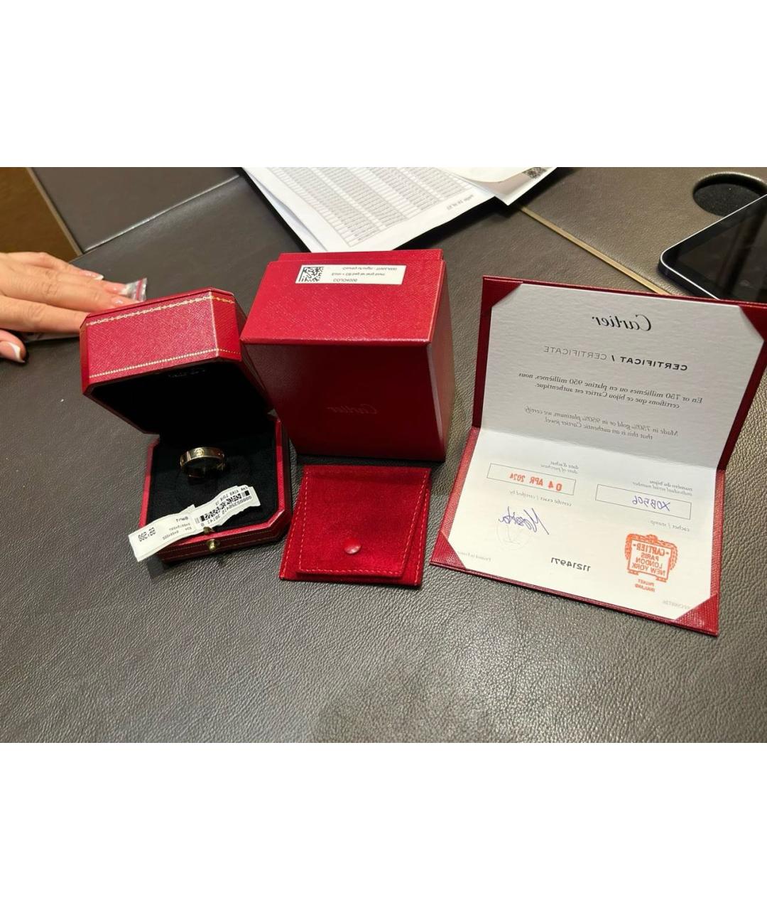 CARTIER Желтое кольцо из желтого золота, фото 2