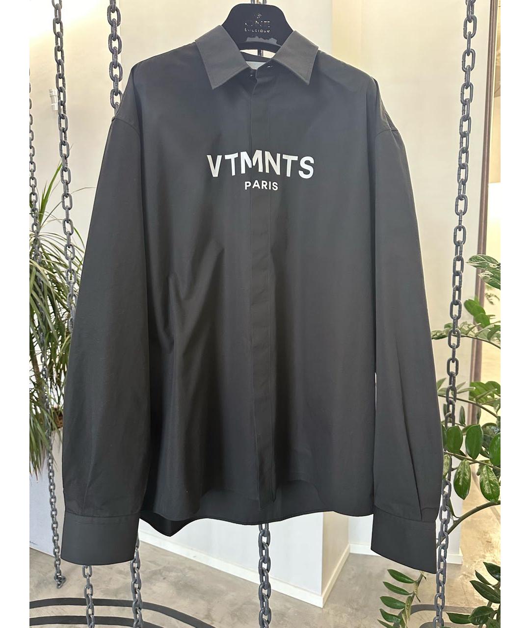 VTMNTS Черная рубашка, фото 4