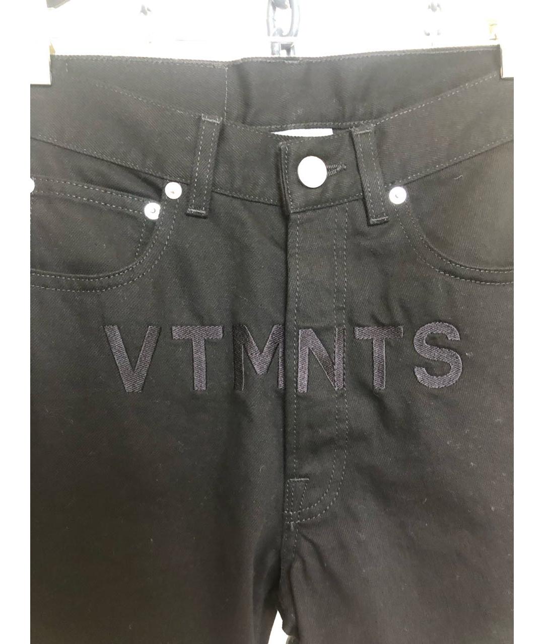 VTMNTS Черные прямые джинсы, фото 3