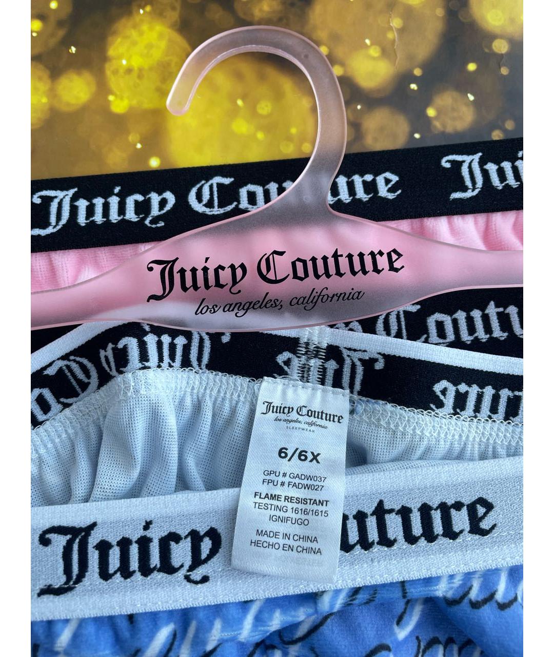 JUICY COUTURE KIDS Мульти полиэстеровые брюки и шорты, фото 7