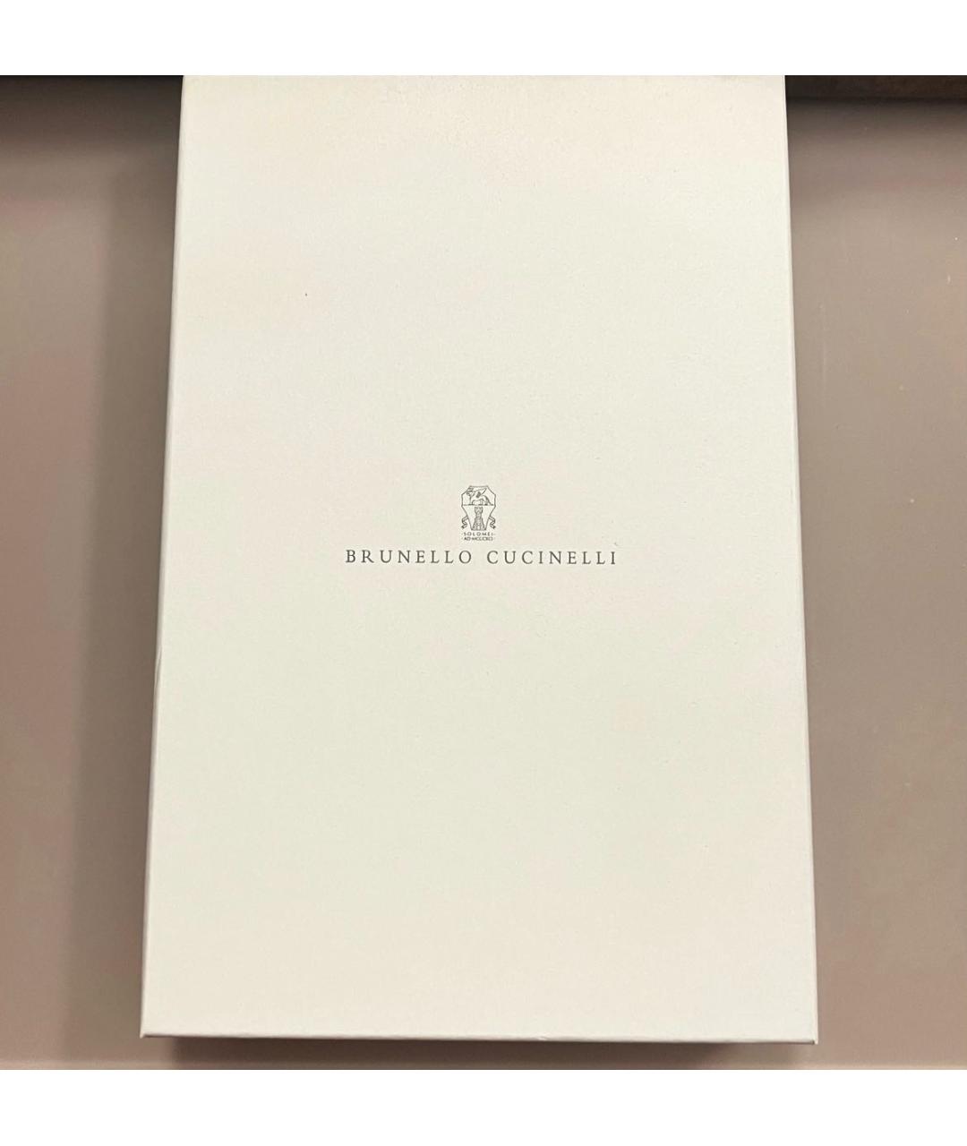 BRUNELLO CUCINELLI Коричневое колье из бисера, фото 6