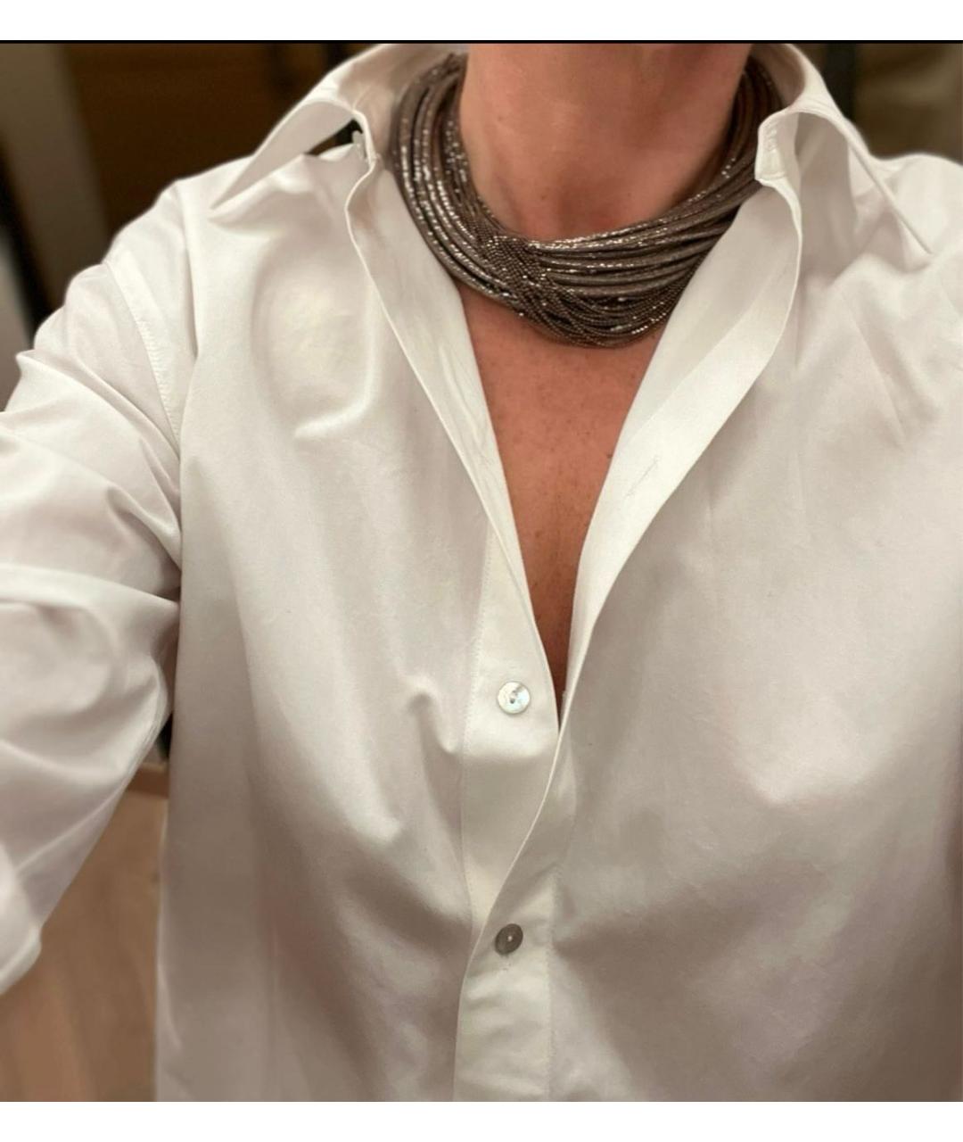 BRUNELLO CUCINELLI Коричневое колье из бисера, фото 5