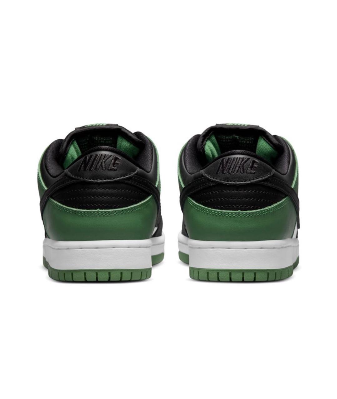 NIKE Зеленые низкие кроссовки / кеды, фото 4