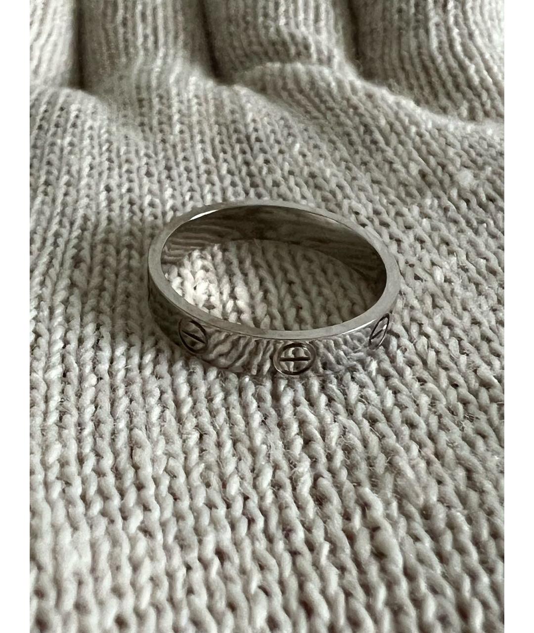 CARTIER Серебряное кольцо из белого золота, фото 8