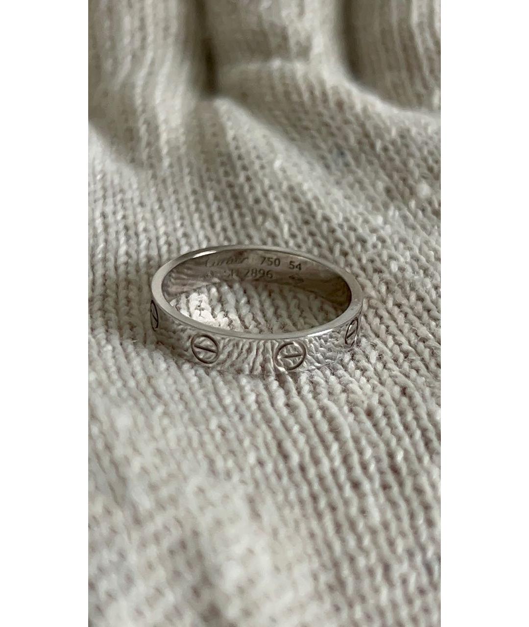CARTIER Серебряное кольцо из белого золота, фото 7