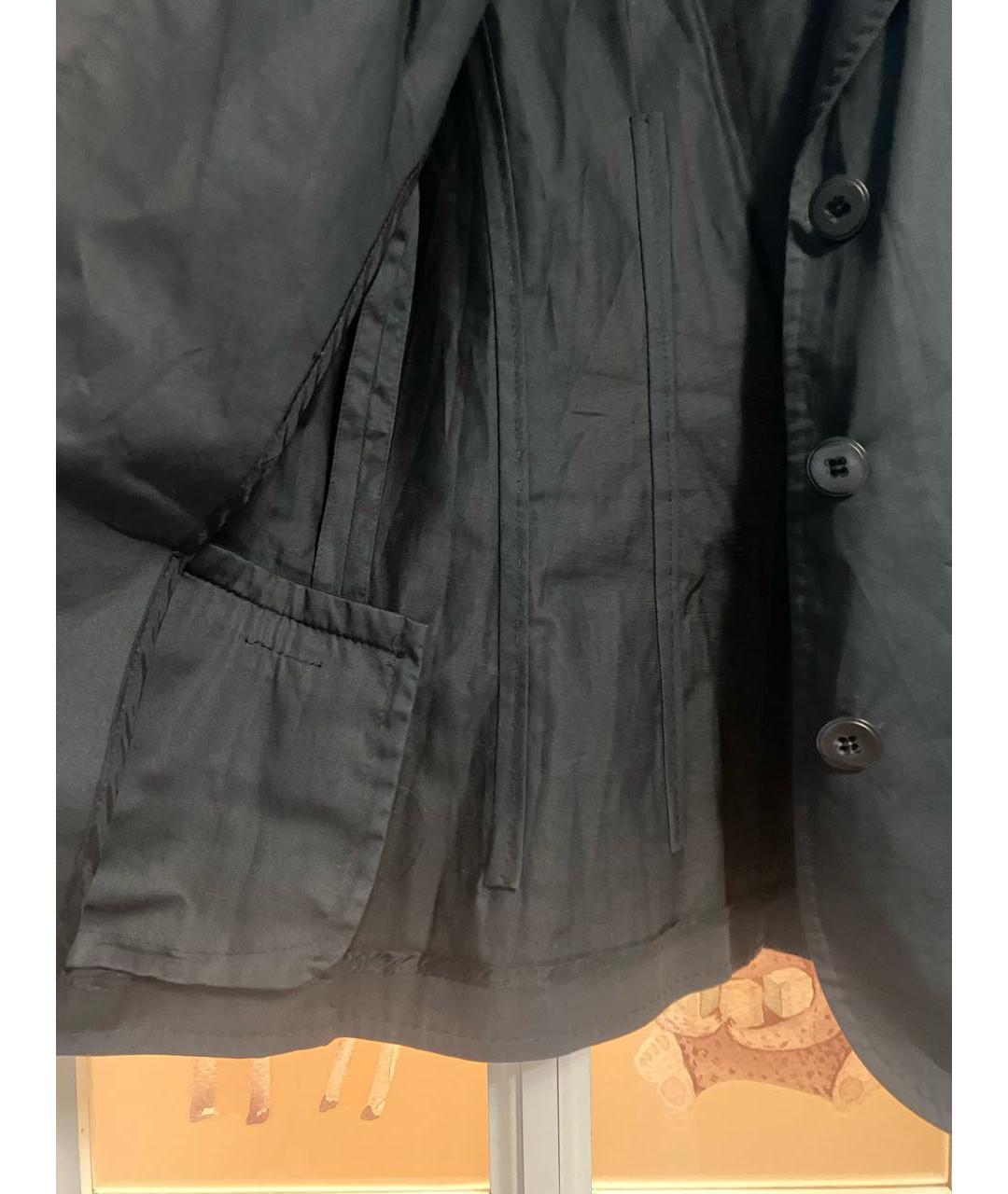 HUGO BOSS Черный хлопковый жакет/пиджак, фото 5