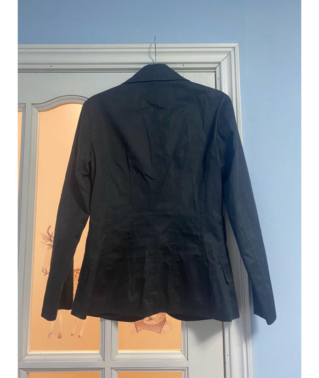 HUGO BOSS Черный хлопковый жакет/пиджак, фото 7