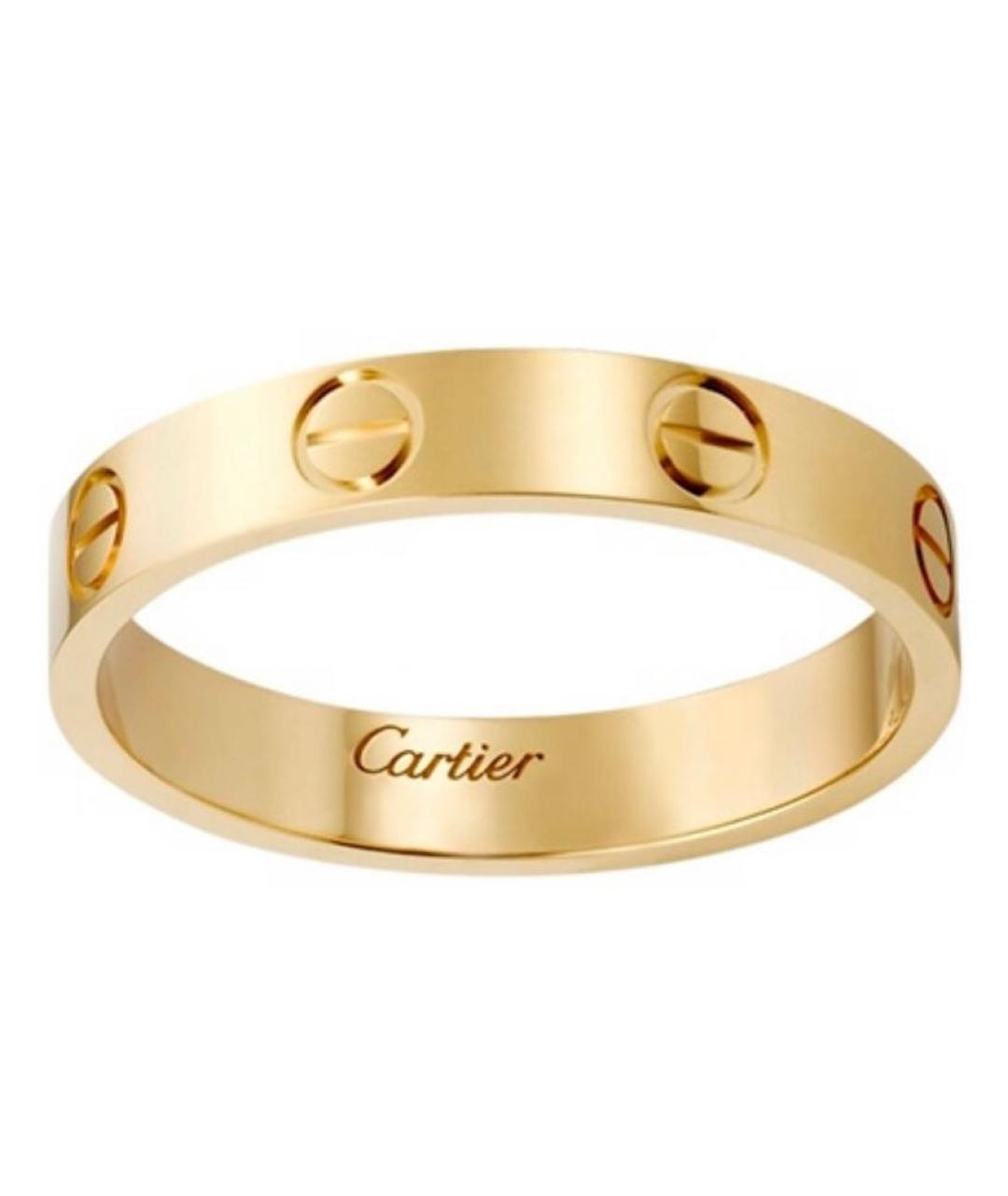 CARTIER Золотое кольцо из желтого золота, фото 1