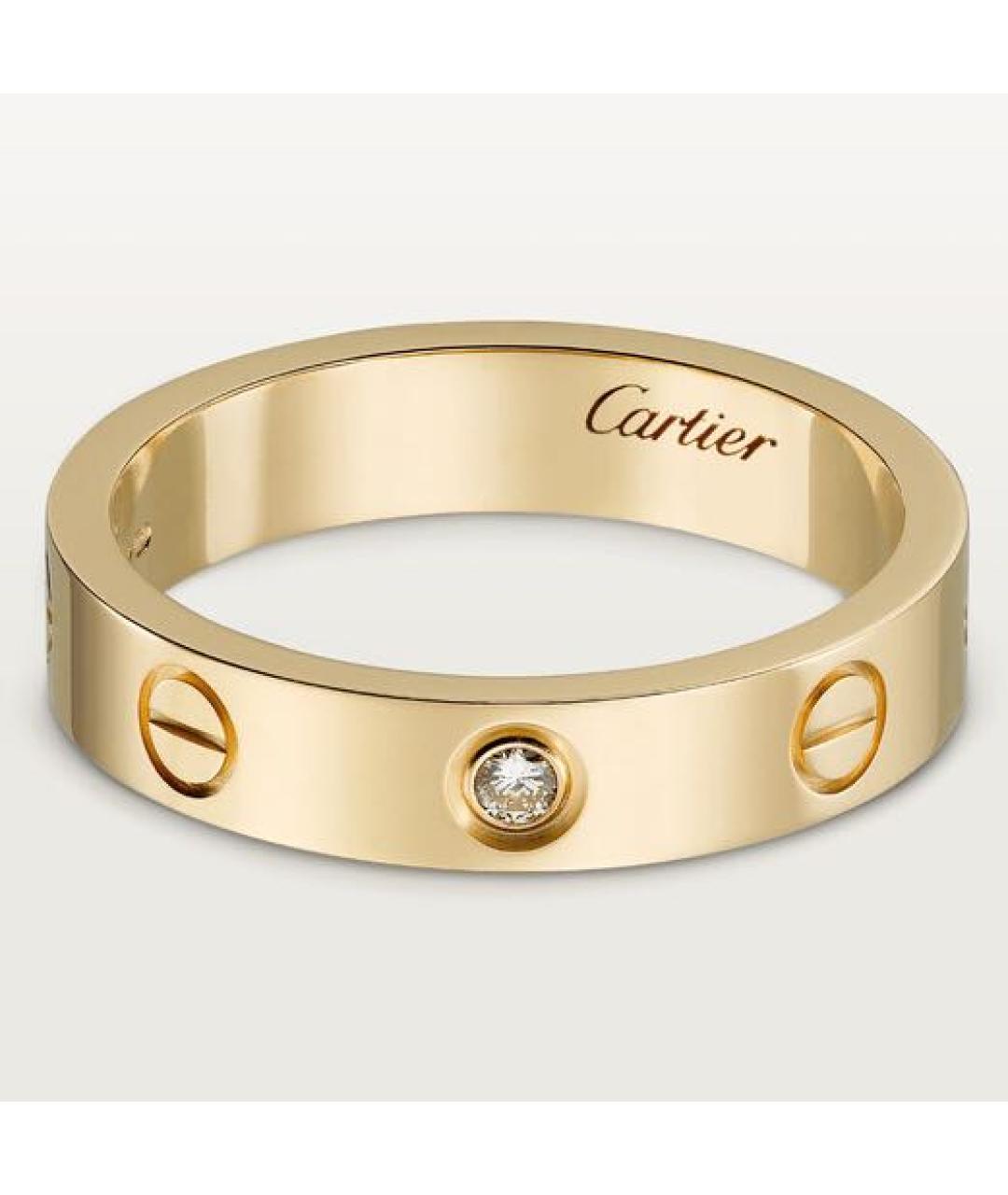 CARTIER Зеленые кольцо из желтого золота, фото 2