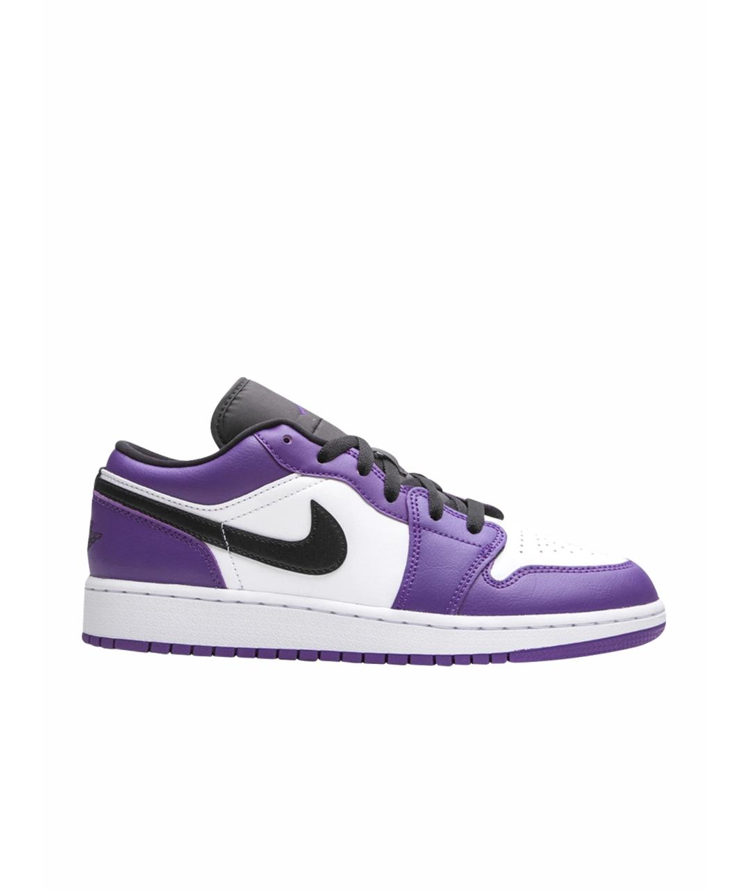 JORDAN Фиолетовые кроссовки из искусственной кожи, фото 1