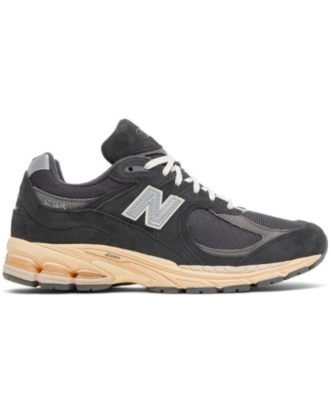 NEW BALANCE Серые кожаные низкие кроссовки / кеды, фото 6