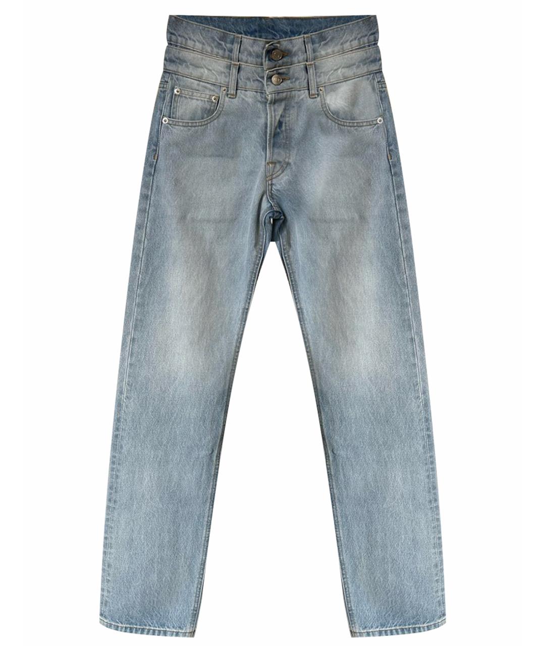 VTMNTS Голубые хлопковые прямые джинсы, фото 1