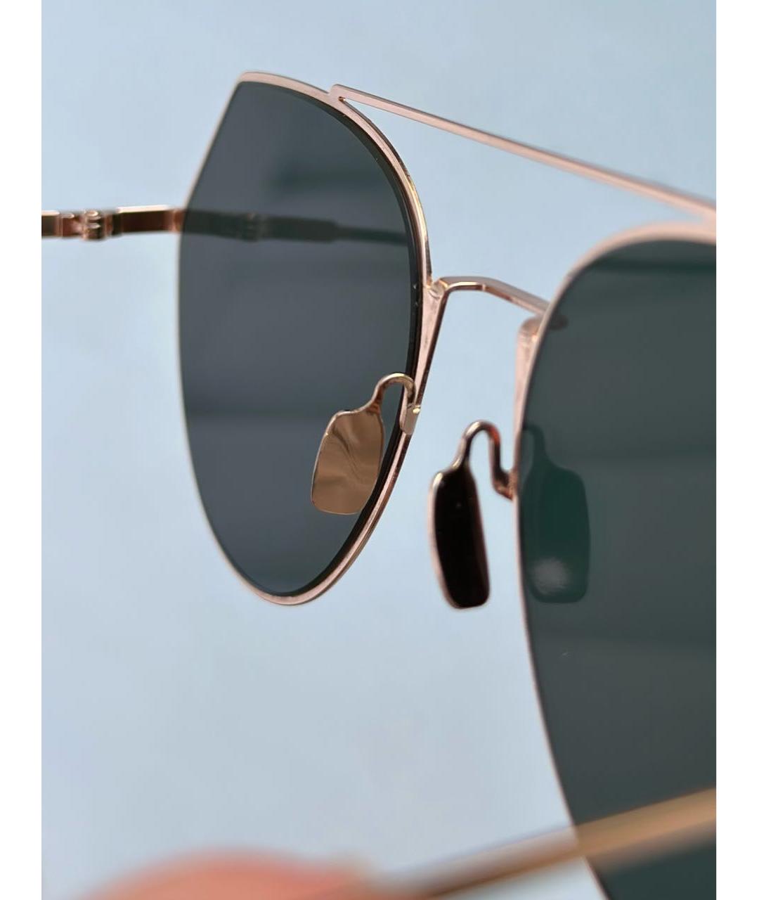FENDI Мульти металлические солнцезащитные очки, фото 7
