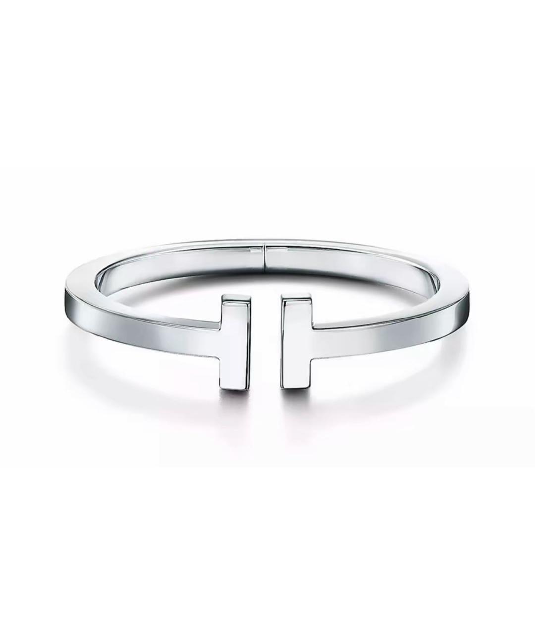 TIFFANY&CO Белый серебряный браслет, фото 6