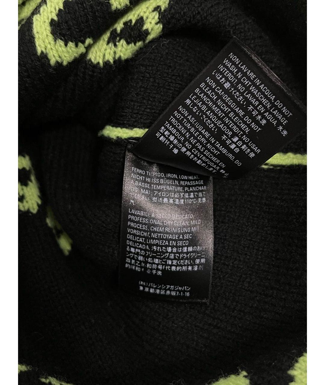 BALENCIAGA Салатовый шерстяной джемпер / свитер, фото 6
