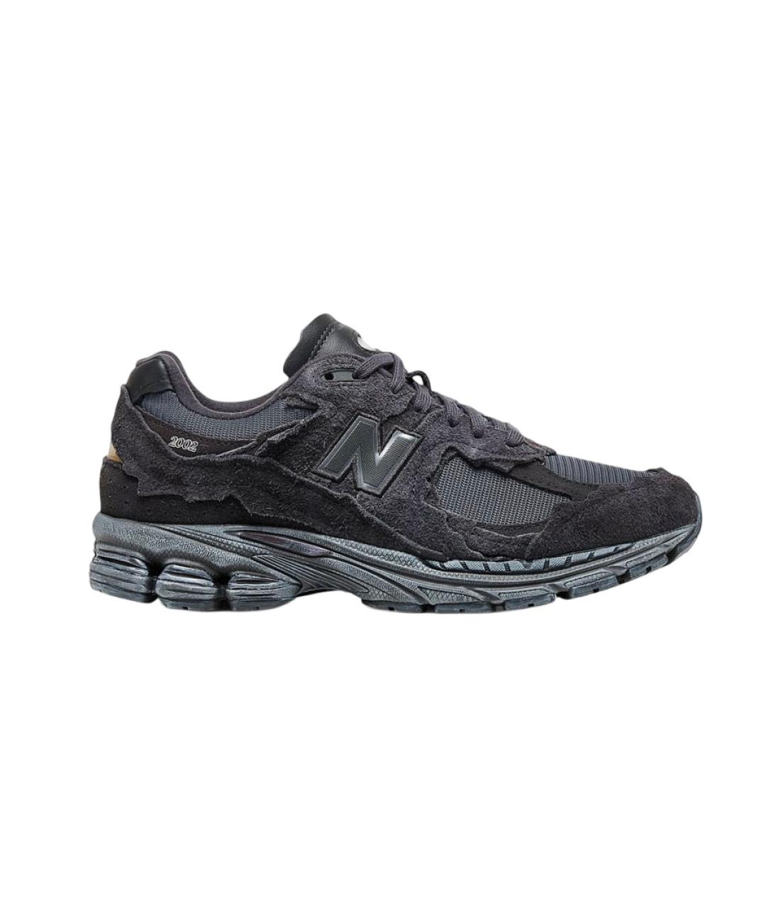 NEW BALANCE Черные замшевые кроссовки, фото 1