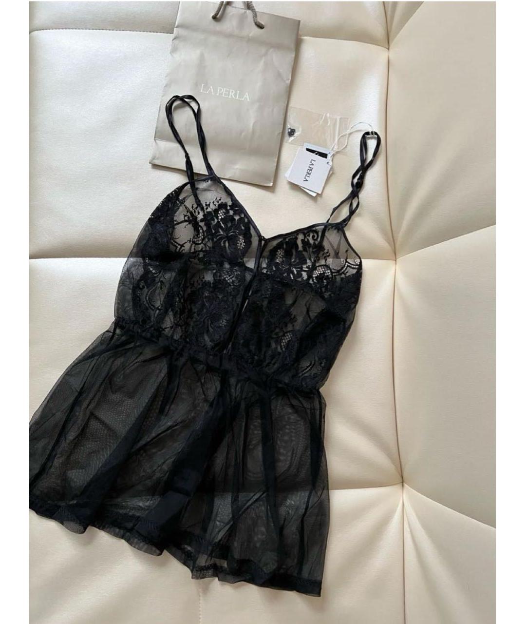 LA PERLA Черная пижамы и сорочки, фото 3