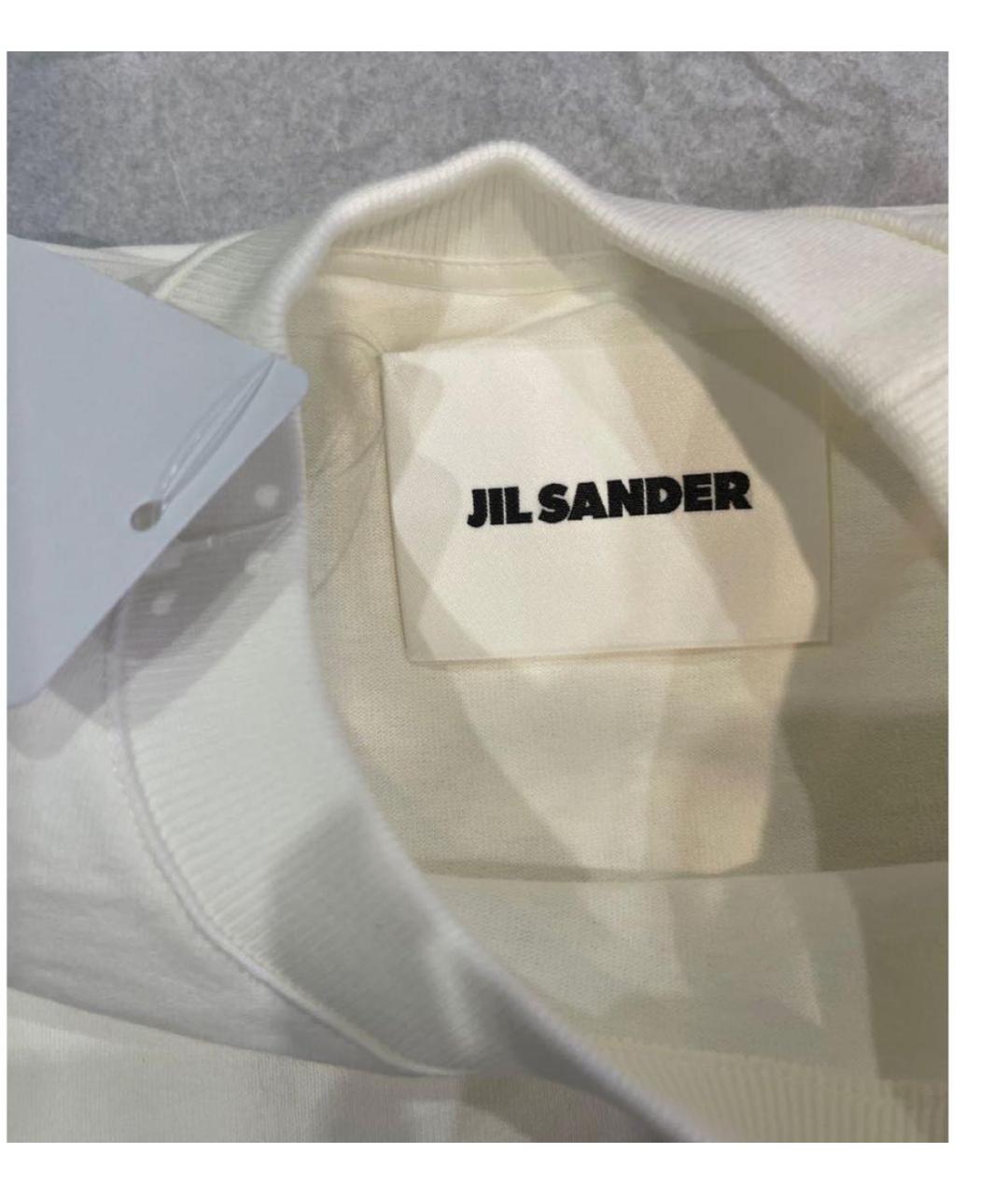 JIL SANDER Хлопковая футболка, фото 3