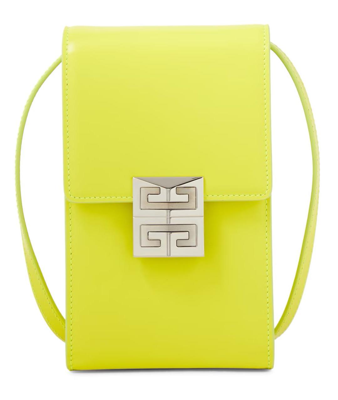 GIVENCHY Желтая сумка через плечо, фото 1