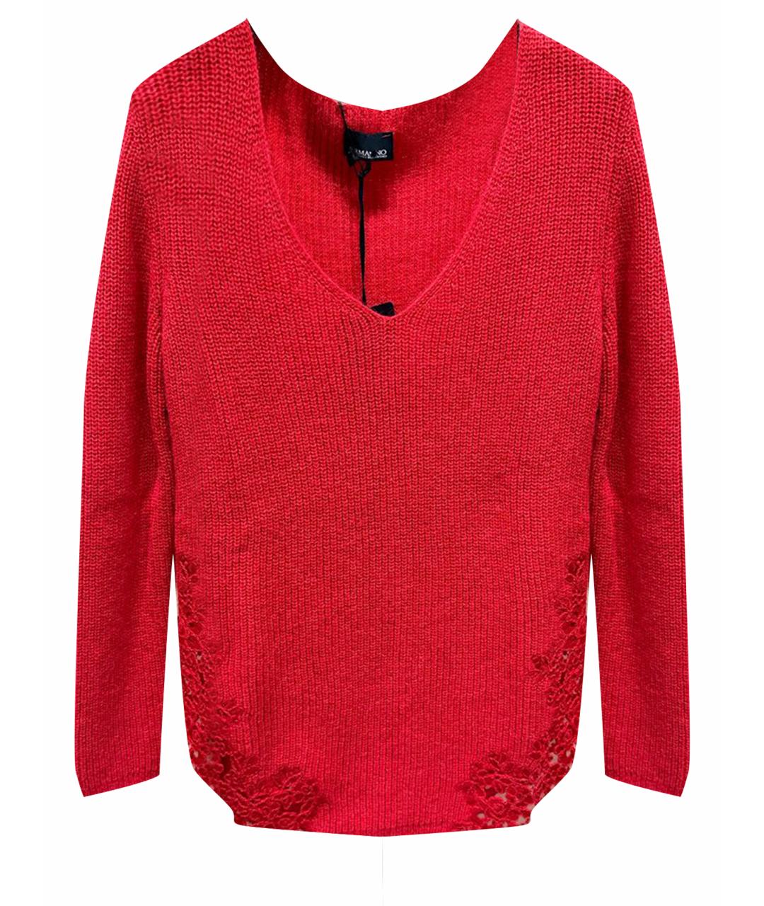 ERMANNO ERMANNO Красный джемпер / свитер, фото 1