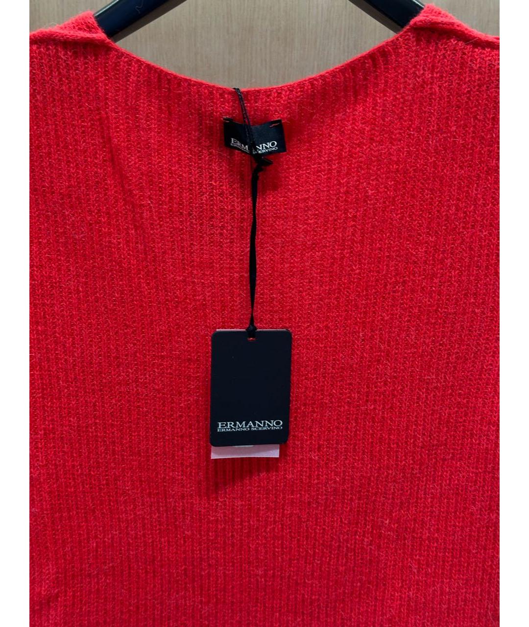 ERMANNO ERMANNO Красный джемпер / свитер, фото 3