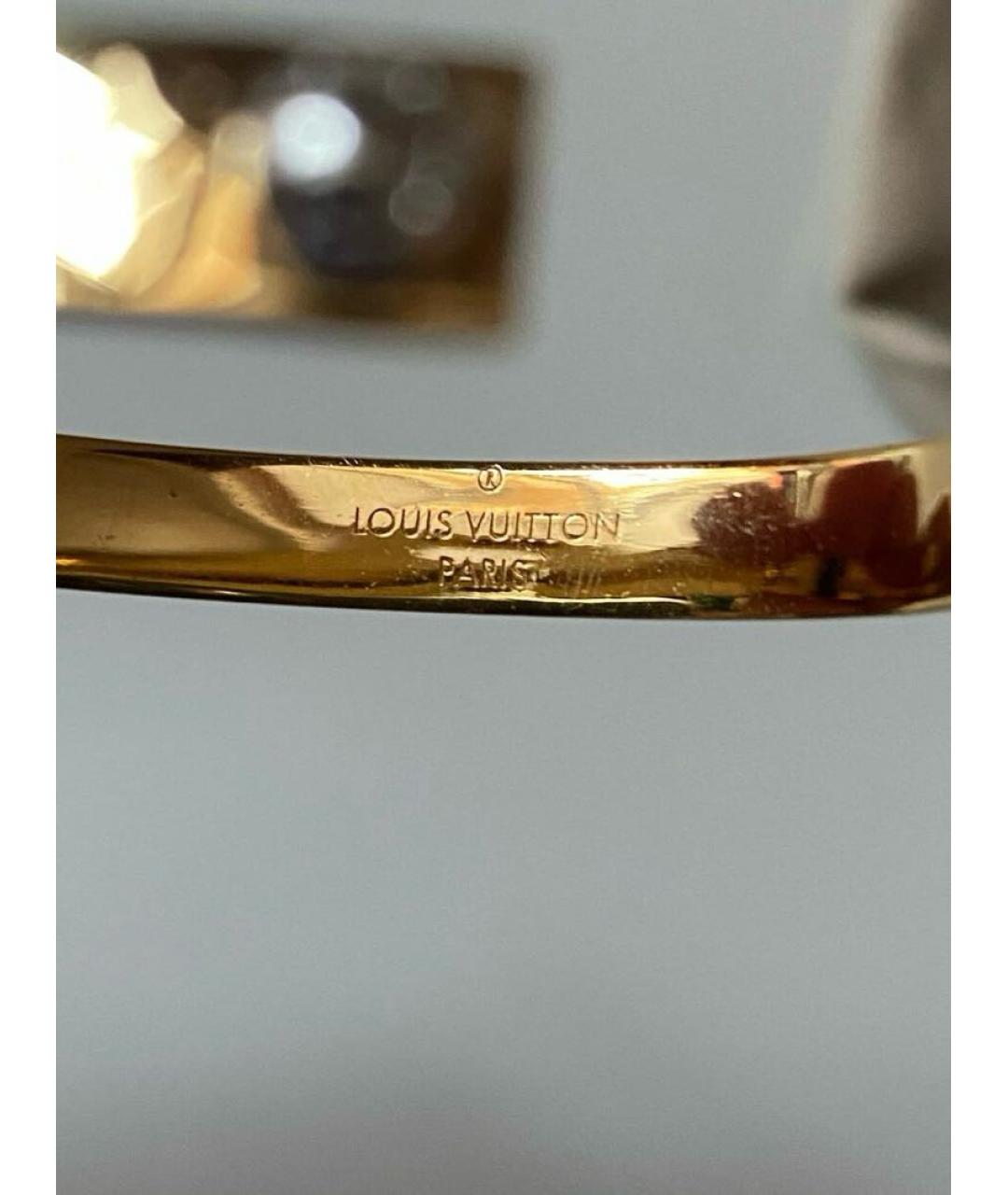 LOUIS VUITTON PRE-OWNED Золотые серьги, фото 3