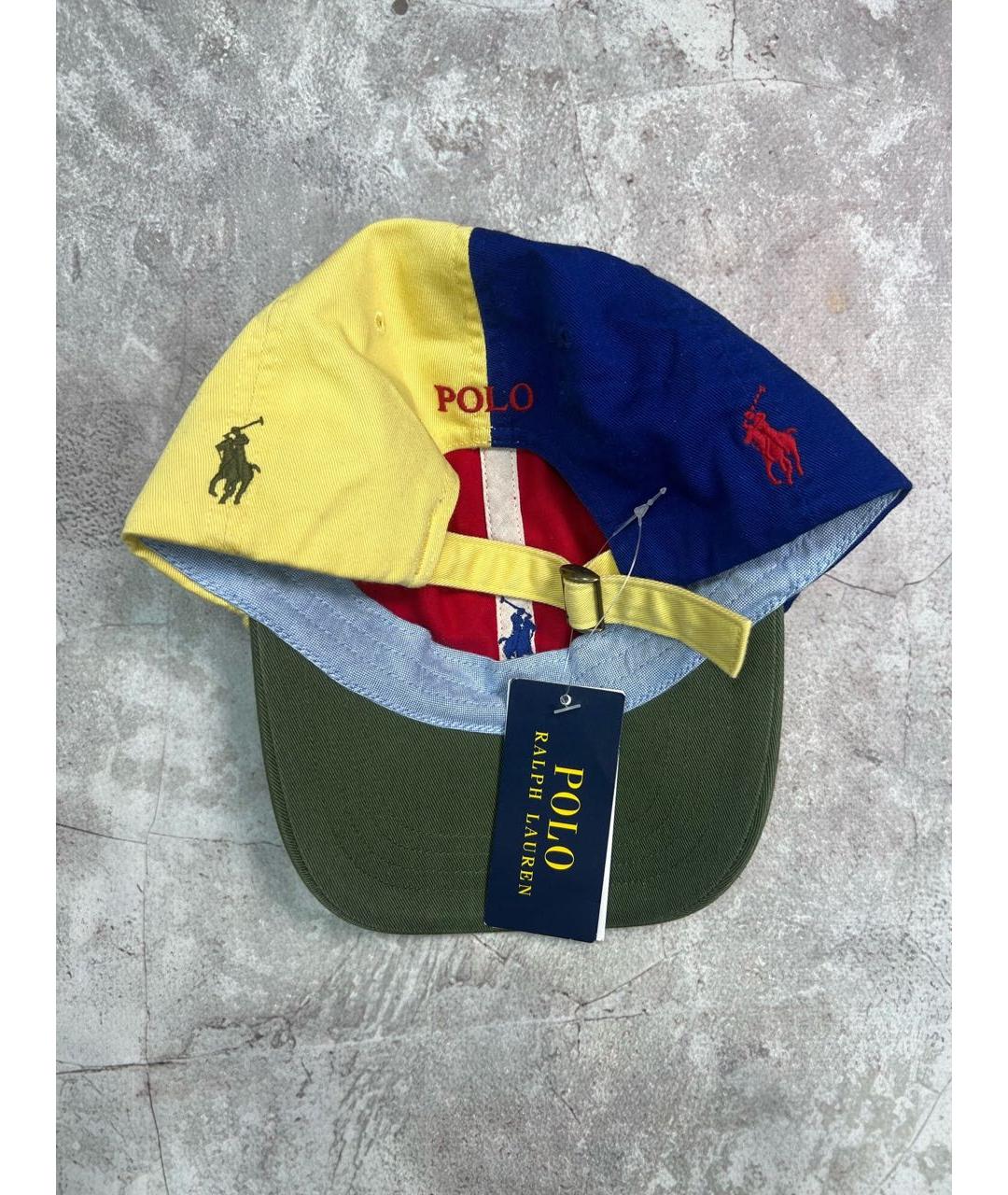 POLO RALPH LAUREN Хлопковая кепка/бейсболка, фото 2