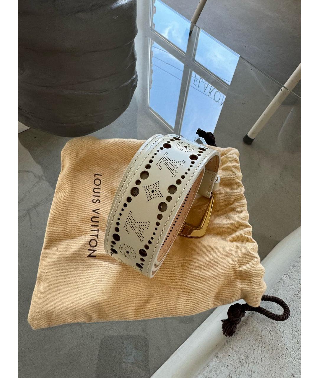 LOUIS VUITTON Кожаный ремень, фото 3