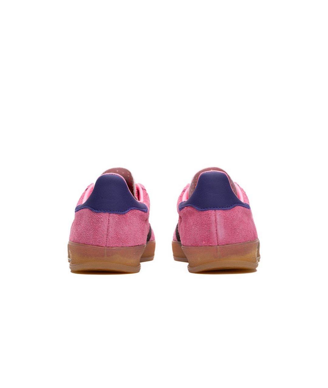 ADIDAS Розовые замшевые кроссовки, фото 6