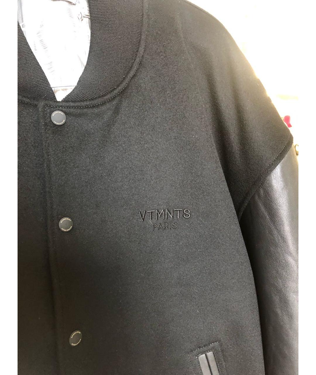 VTMNTS Черная куртка, фото 3