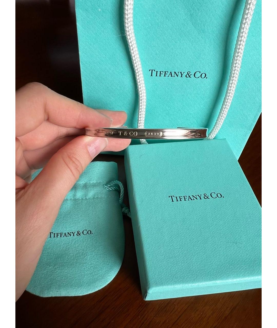 TIFFANY&CO Серебрянный серебряный браслет, фото 8