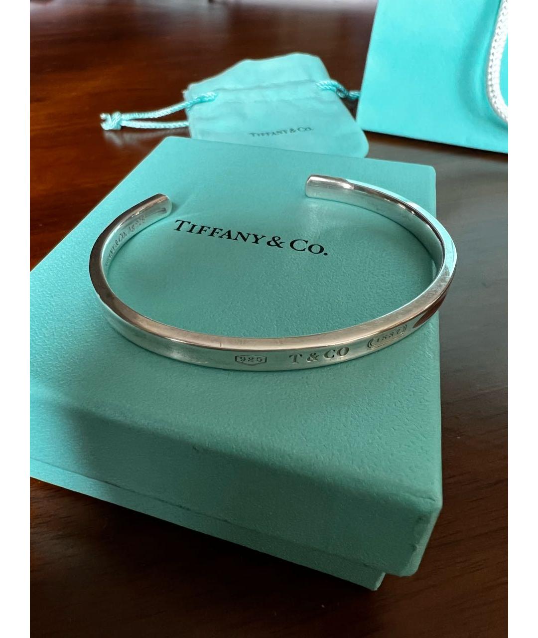 TIFFANY&CO Серебрянный серебряный браслет, фото 5