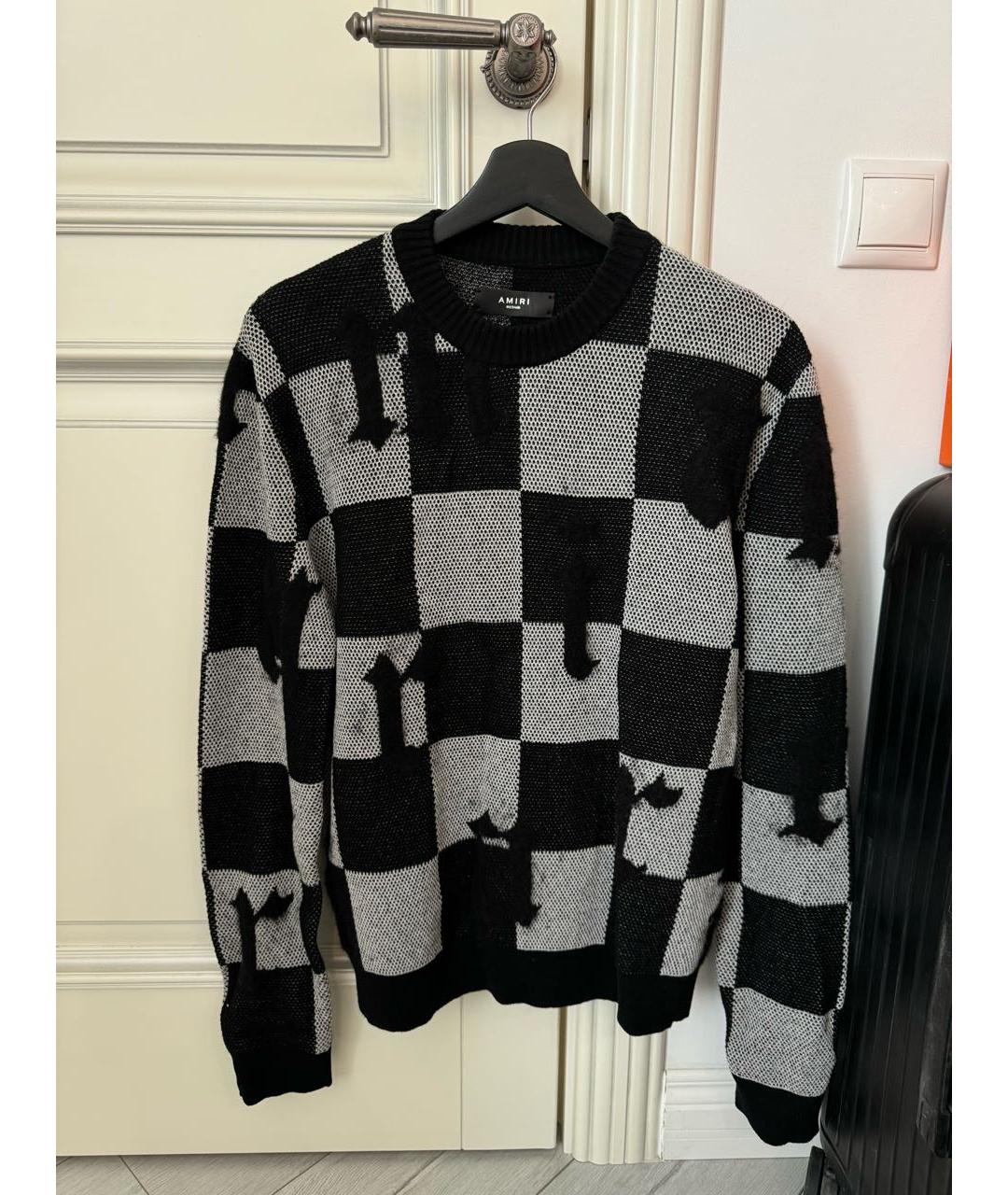 AMIRI Серый кашемировый джемпер / свитер, фото 6