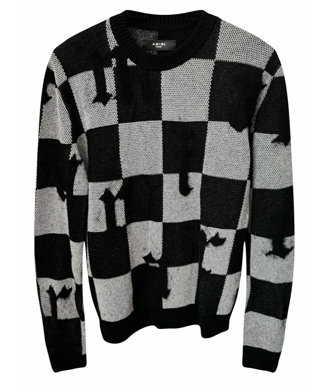 AMIRI Серый кашемировый джемпер / свитер, фото 1