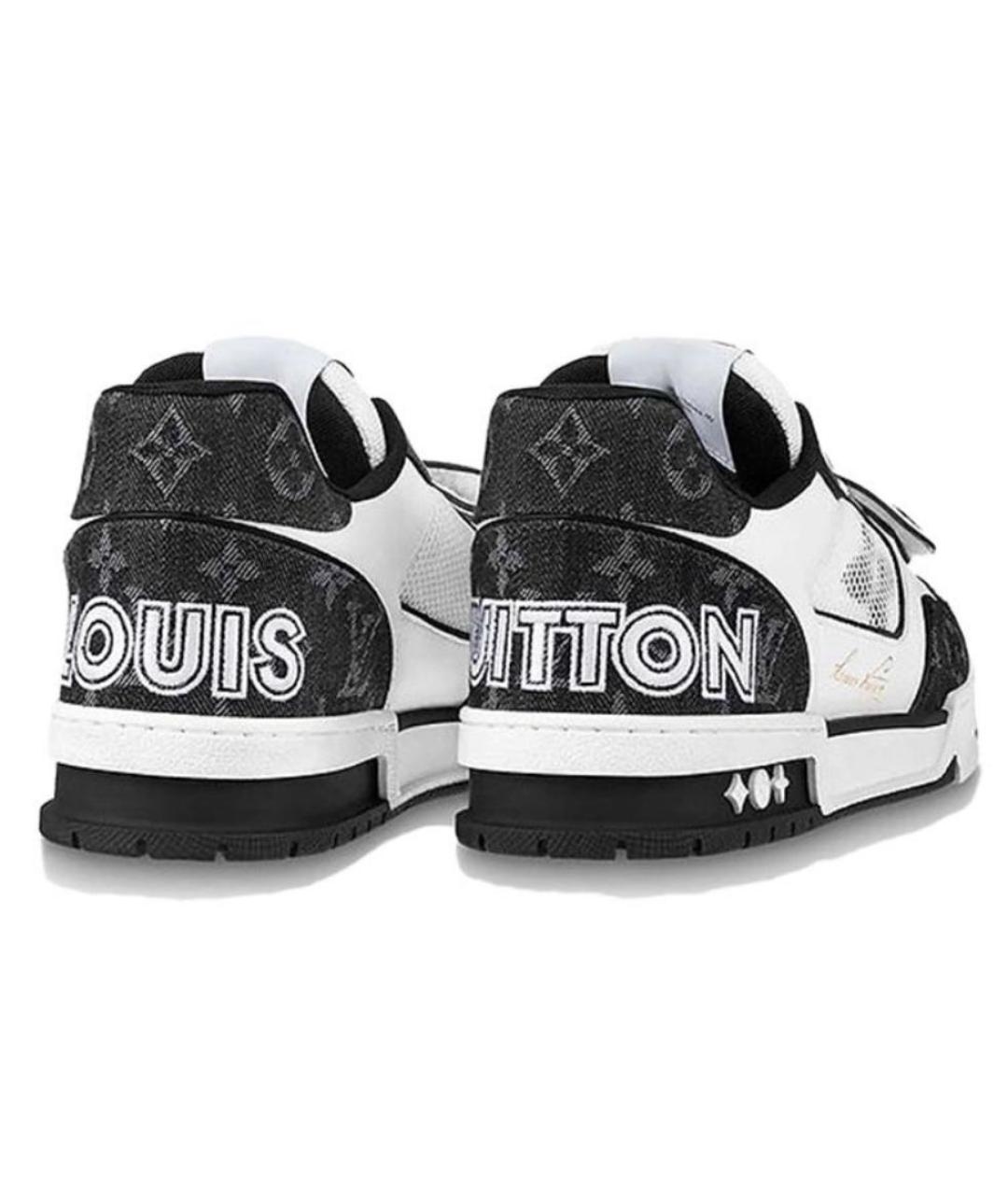 LOUIS VUITTON PRE-OWNED Черные кроссовки, фото 3