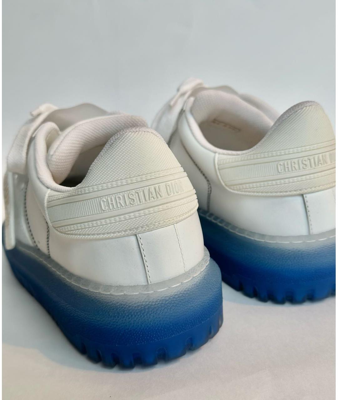 CHRISTIAN DIOR PRE-OWNED Белые кожаные кроссовки, фото 3