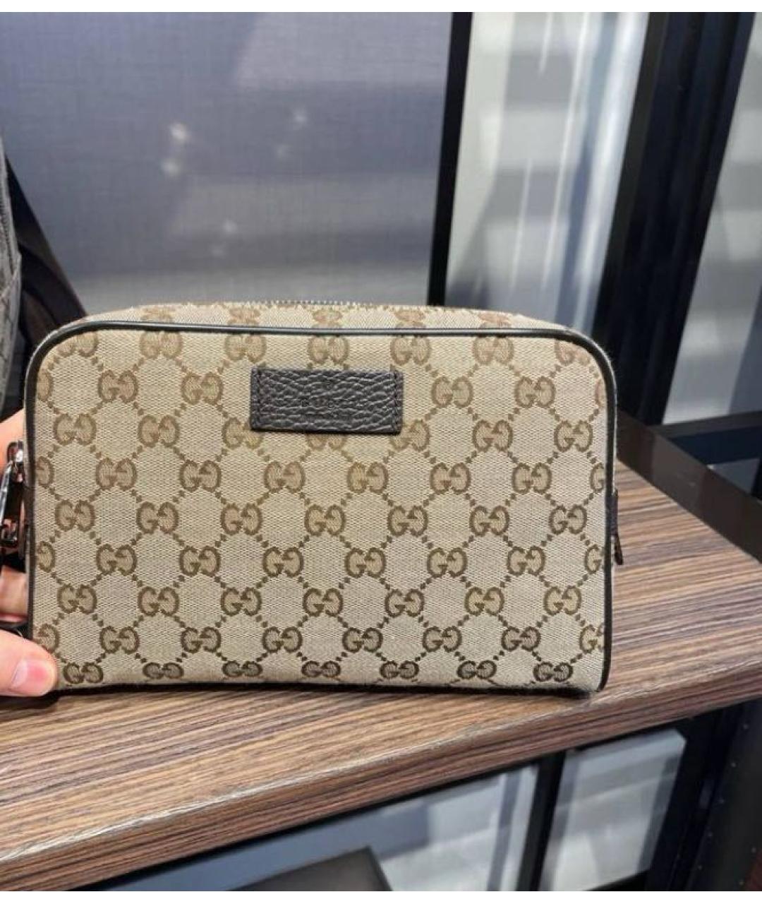 GUCCI Бежевая поясная сумка, фото 2