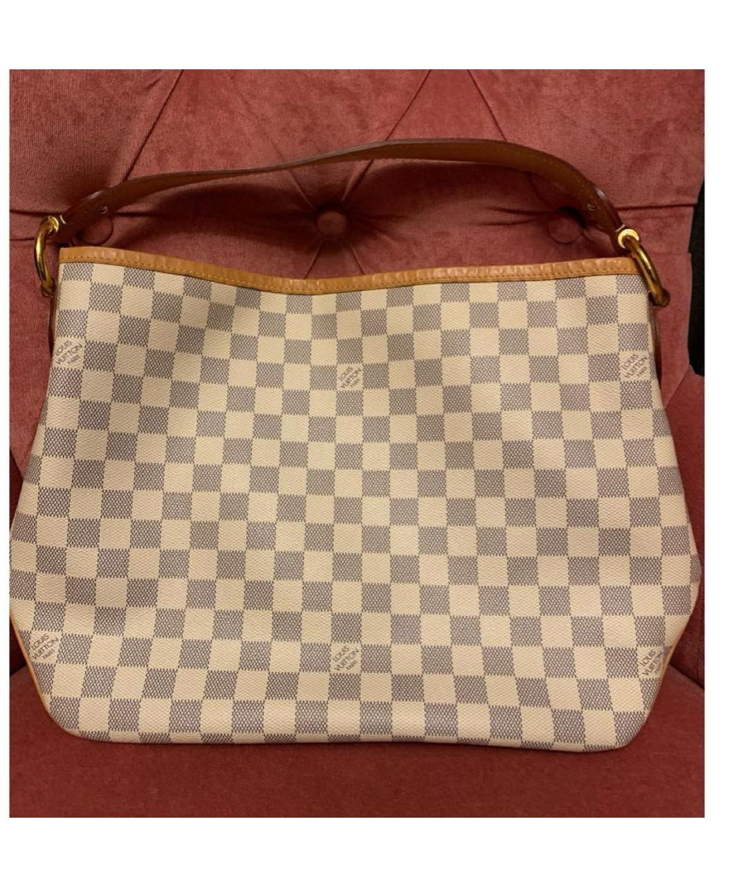 LOUIS VUITTON PRE-OWNED Бежевая сумка тоут, фото 2