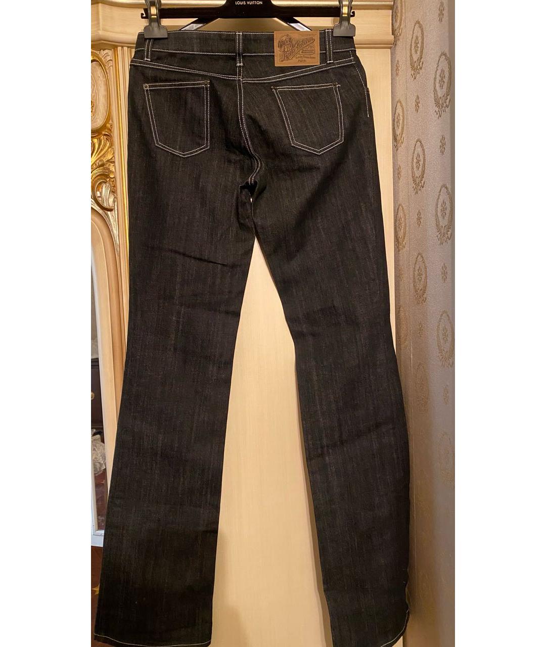 LOUIS VUITTON PRE-OWNED Черные прямые джинсы, фото 2