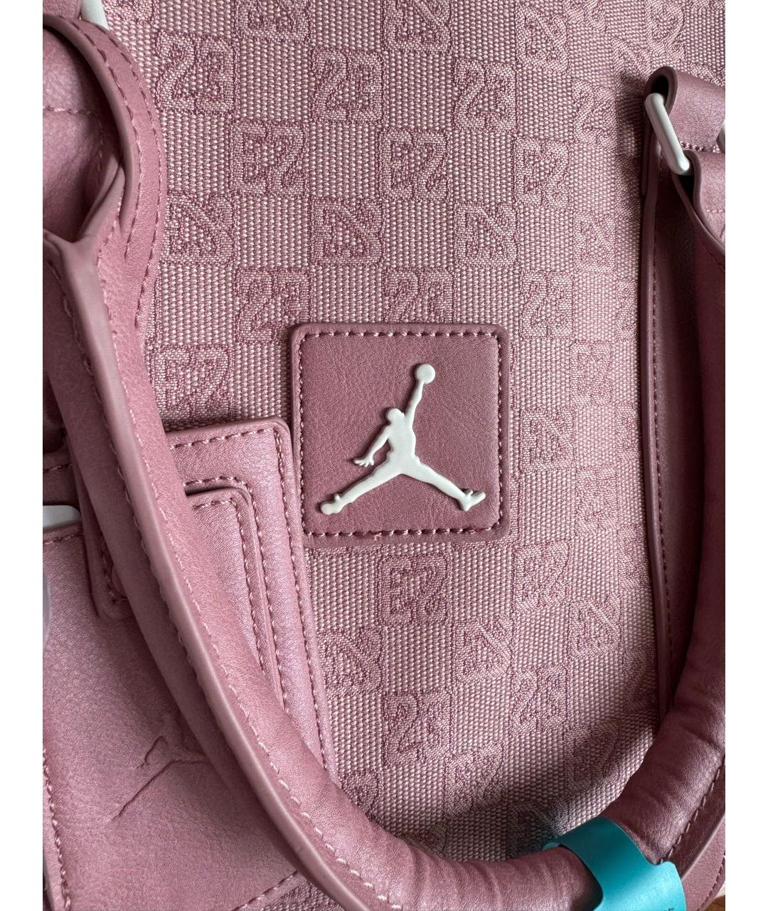 JORDAN Розовая дорожная/спортивная сумка, фото 3