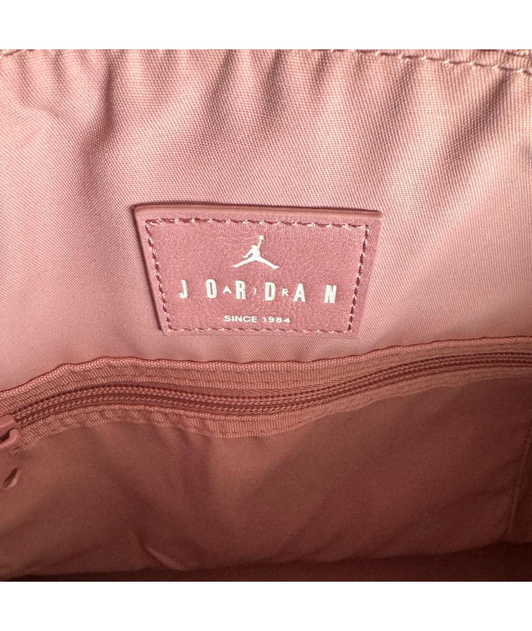 JORDAN Розовая дорожная/спортивная сумка, фото 4