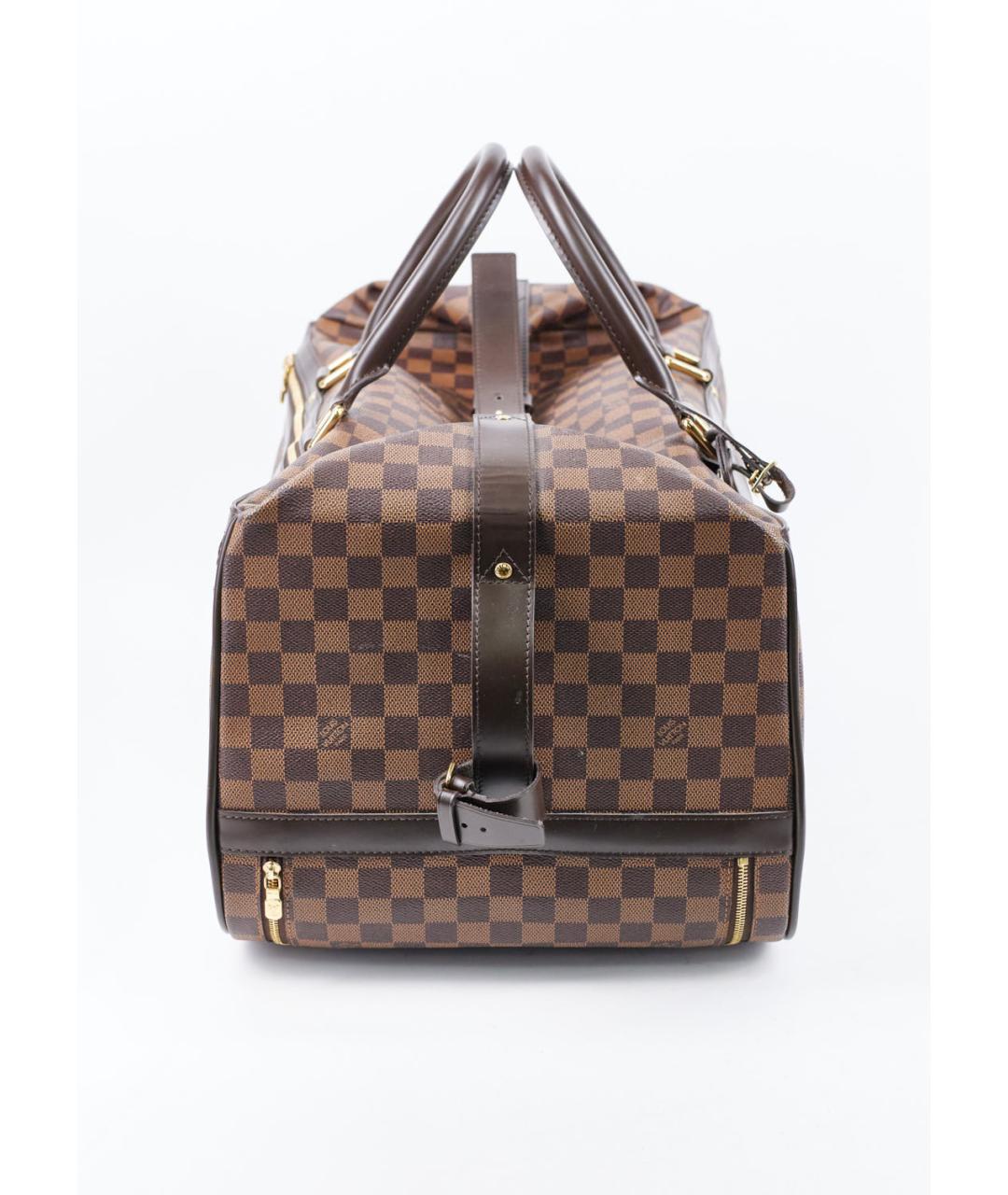 LOUIS VUITTON PRE-OWNED Коричневая дорожная/спортивная сумка, фото 2