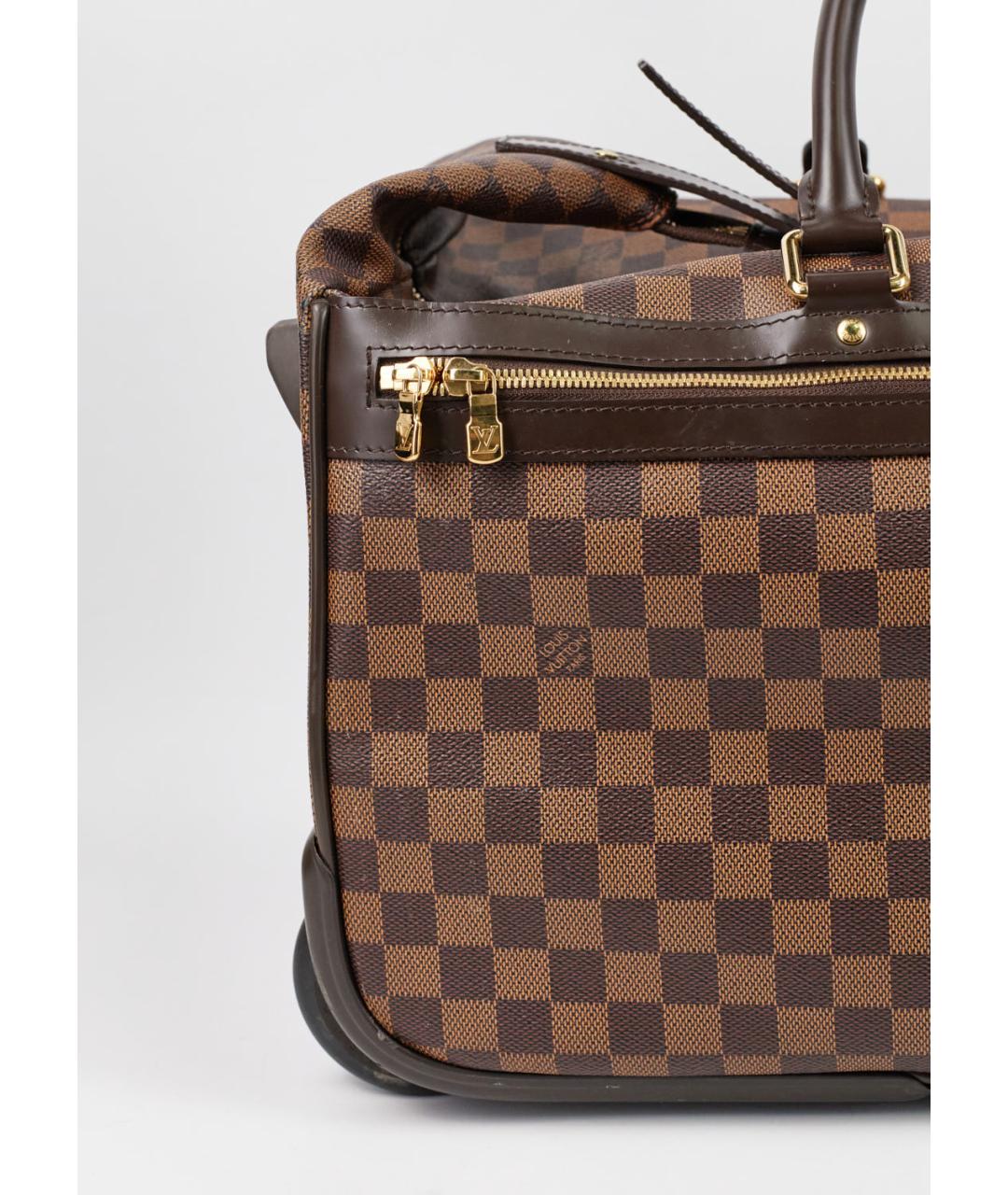 LOUIS VUITTON PRE-OWNED Коричневая дорожная/спортивная сумка, фото 3