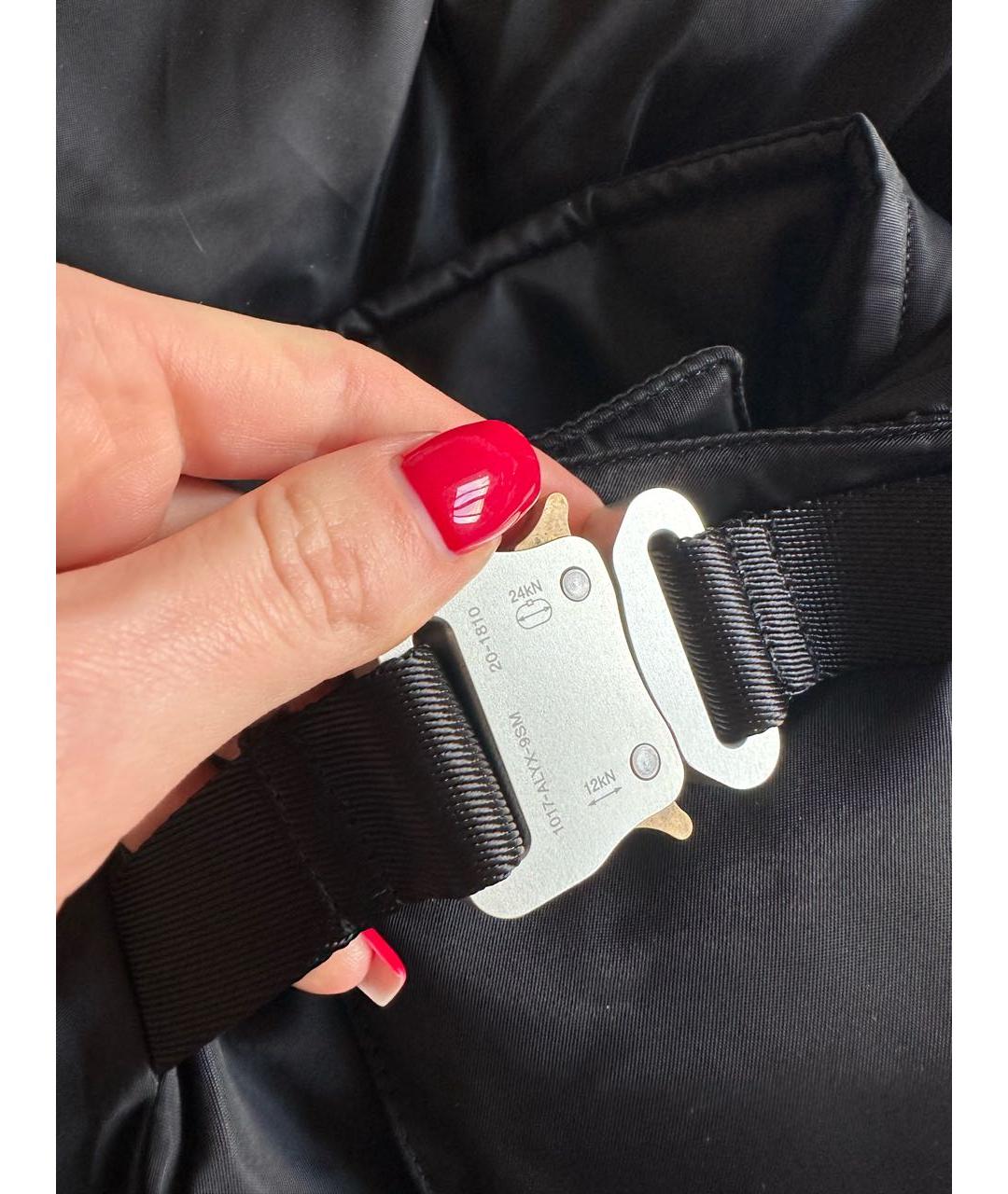 1017 ALYX 9SM Черный полиамидовый пуховик, фото 5