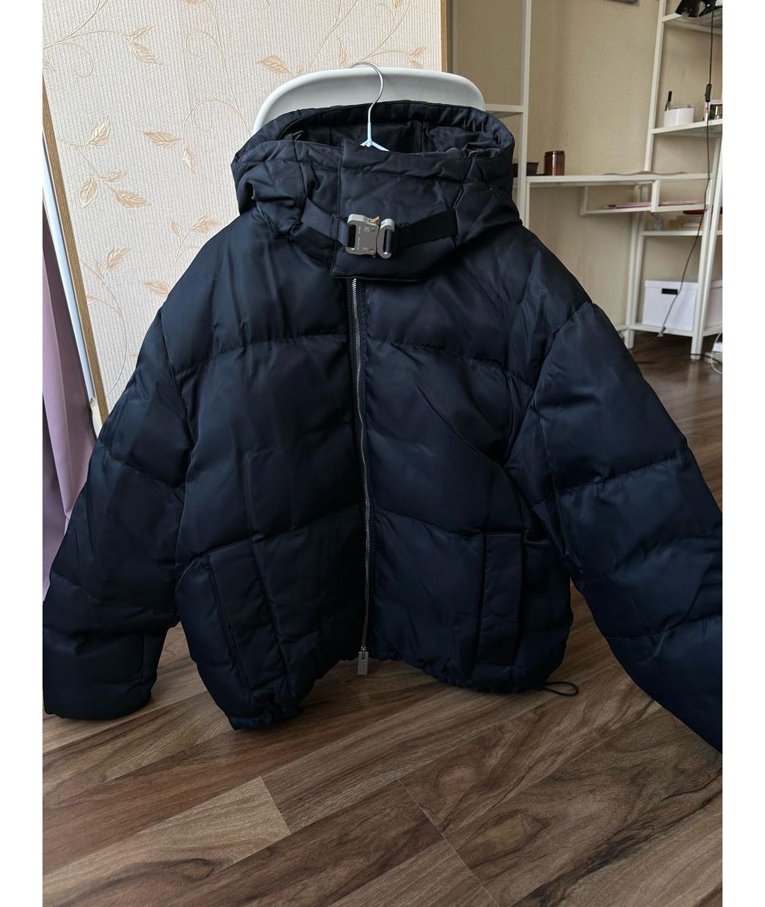 1017 ALYX 9SM Черный полиамидовый пуховик, фото 8