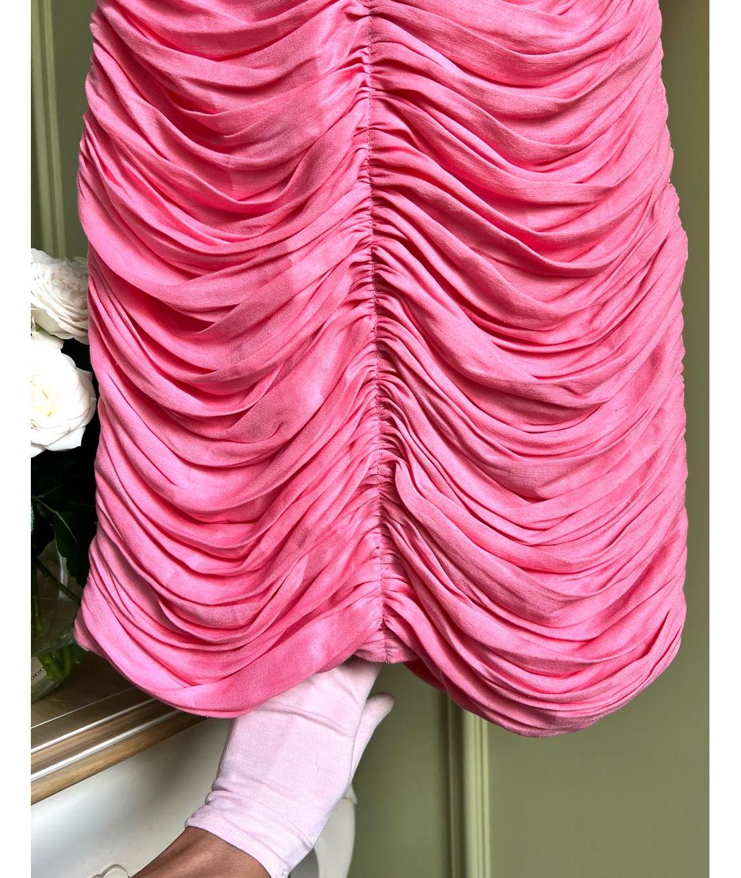 KALMANOVICH Розовое коктейльное платье, фото 2