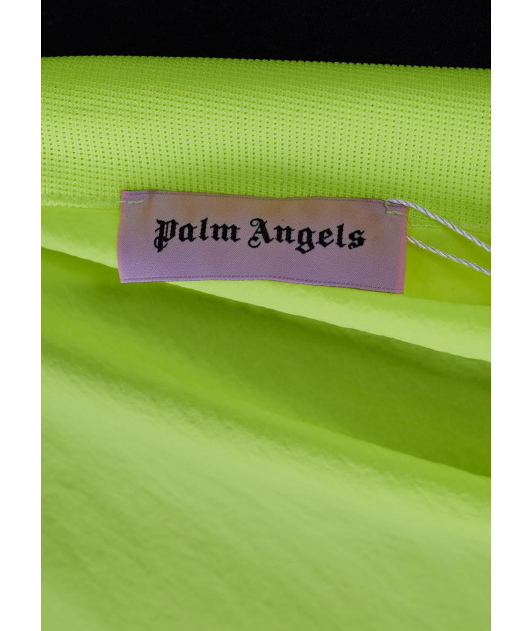 PALM ANGELS Зеленая полиамидовая куртка, фото 3