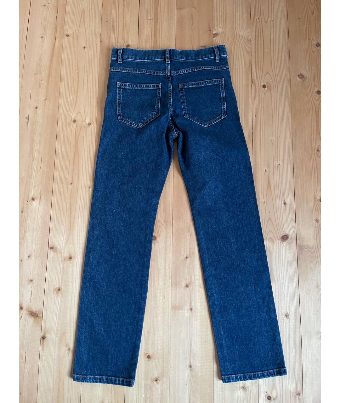 JOSEPH Синие хлопковые прямые джинсы, фото 2